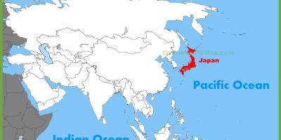 Карта Японии и Азии